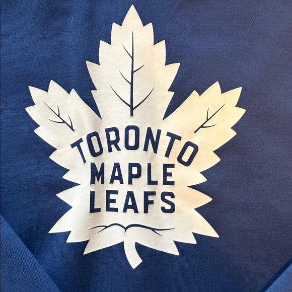 Adidas Navy Toronto Maple Leafs Hoodie - Picture 3 of 11